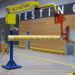 pneumatic manipulator / with gripping tool / handling / for rolls