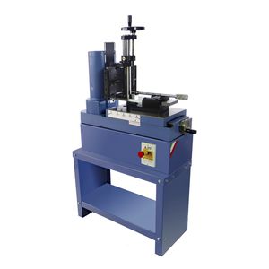 stationary polishing grinder / electric / vertical / belt