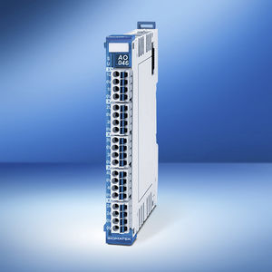 analog output module / automation / 4-O / DIN rail mounted