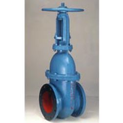 gate valve / with handwheel / for water / flange