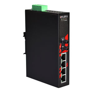 unmanaged ethernet switch / 5 ports / DIN rail / wall