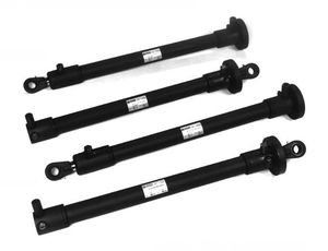 hydraulic cylinder / single-acting / double-acting / piston