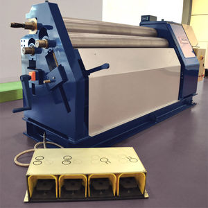 3-roll plate bending machine / electric / conical / for large workpieces