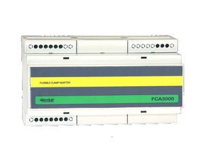 Rogowski current transducer / DIN rail / three-phase
