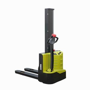 electric stacker truck / walk-behind / for pallets
