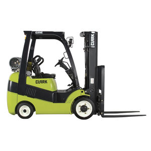 LPG forklift / ride-on / handling / compact
