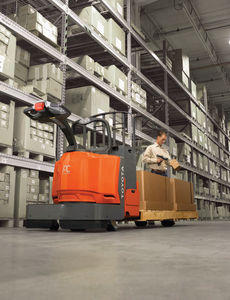 electric pallet truck / with rider platform / multifunction