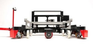 single-axle trailer / for warehouses / container / side-loading