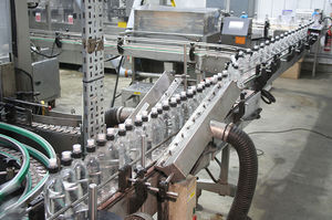 bottle air knife drying system