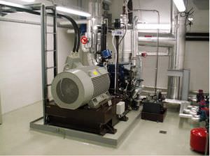 three-phase generator set / steam turbine / stationary
