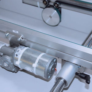 belt conveyor / for printed circuits / horizontal