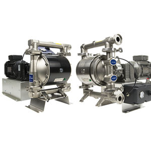 chemical pump / electric / double-diaphragm / industrial