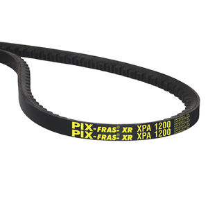 V transmission belt / rubber / industrial / chemical process