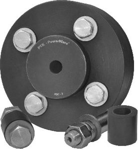 pin and bush coupling / transmission / for pumps / pump