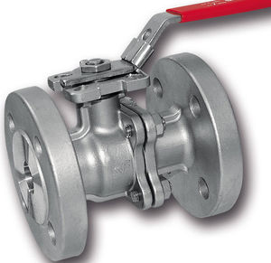 ball valve / for gas / manual / stainless steel
