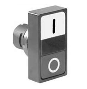 mushroom push-button / key lock / electromechanical