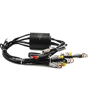 electric slip ring / PROFIBUS / through-bore / for radar antennas