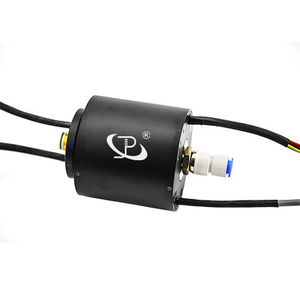 electric slip ring / gigabit Ethernet / capsule / hollow-shaft