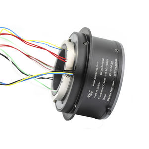 electric slip ring / hollow-shaft / aluminum / modular