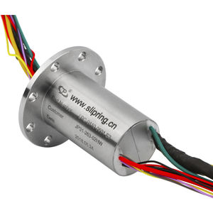 Ethernet slip ring / capsule / stainless steel / with gold contacts