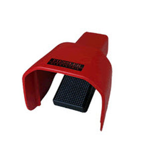 control foot switch / security / electric / single pedal