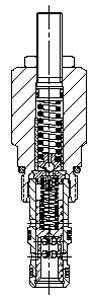 plug valve / hydraulically-operated / regulating / for oil
