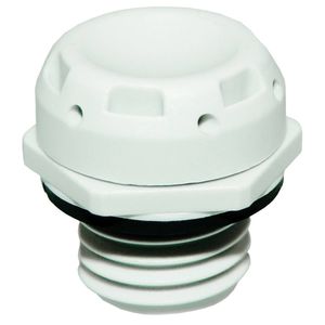 cylindrical plug / with hexagonal head / threaded / polyamide
