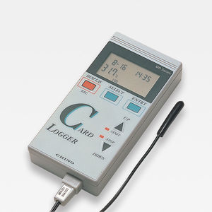 temperature data-logger / RS-232C / with LCD display / programmable