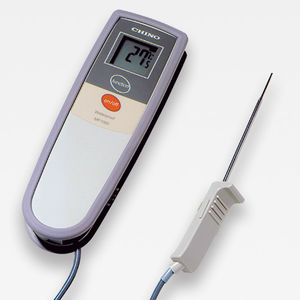 probe thermometer / digital / portable / for food