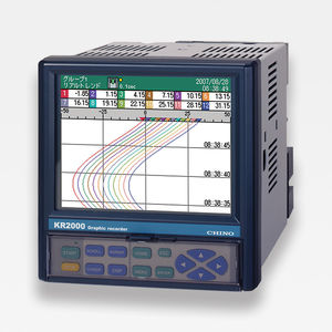 paperless recorder / with integrated data logger