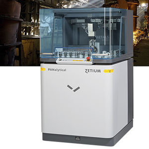X-ray spectrometer / for metal analysis / X-ray fluorescence / pre-calibrated