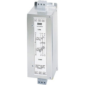 low-pass electronic filter / active / EMI / three-phase