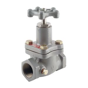 globe valve / hand / control / for gas