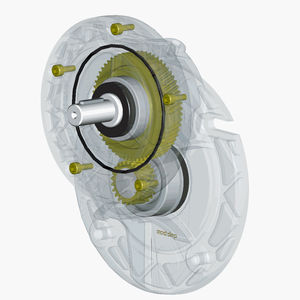 helical gear reducer / parallel-shaft