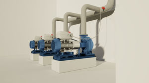 pump converter / serial / for hydraulic systems / for automatic controls