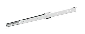 partial-extension telescopic slide / single / drawer