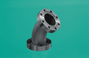 flange fitting / elbow / stainless steel / not specified