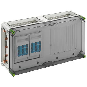 wall-mount enclosure / rectangular / polyamide / NH fuse switch disconnector