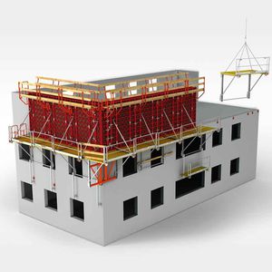 work platform / suspended / for formwork