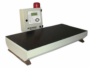 flat metal detector
