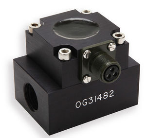 oval gear flow meter / for water / in-line / stainless steel