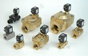pilot-operated solenoid valve / 2/2-way / NC / NO