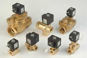pilot-operated solenoid valve / 2/2-way / NC / NO