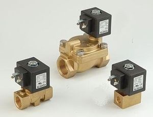 direct-operated solenoid valve / 2/2-way / NC / water