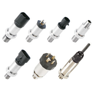 relative pressure transmitter / strain gauge / analog / stainless steel