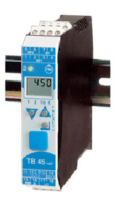 programmable temperature limiter / digital / DIN rail
