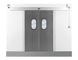 sliding door / for cold storage / automatic