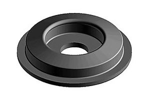 machine foot / plastic / anti-vibration