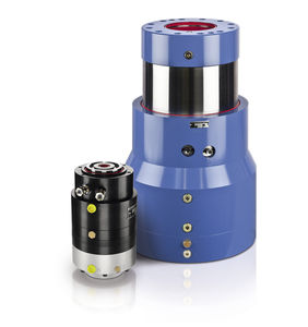 hydraulic clamping device / pneumatically-operated / safety / shaft