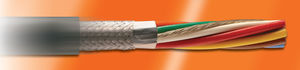 optical data cable / rugged / multi-conductor / PVC-sheathed